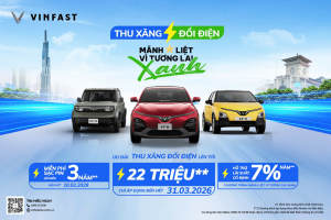 vinfast chính sách thu xăng đổi điện