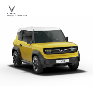 VinFast VF3 màu vàng