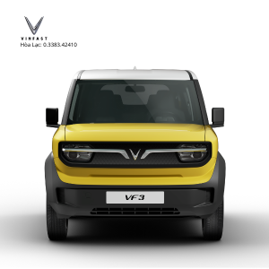 VinFast VF3 màu vàng