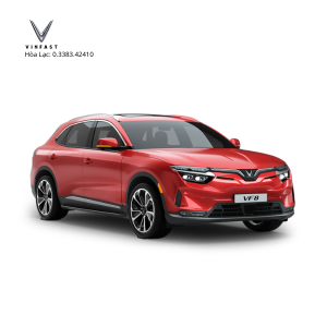 vinfast vf8 màu đỏ